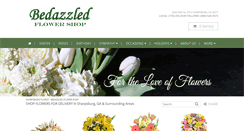 Desktop Screenshot of bedazzledflowershop.com