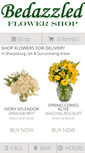 Mobile Screenshot of bedazzledflowershop.com